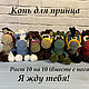 Конь для Принца, Мягкие игрушки, Ейск,  Фото №1