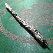 Канцелярские товары handmade. Livemaster - original item Fountain pen Python evil. Handmade.