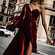 Заказать Платье из шелкового панбархата Лео. Dress2Impress (elenarhamore). Ярмарка Мастеров. . Платья Фото №3