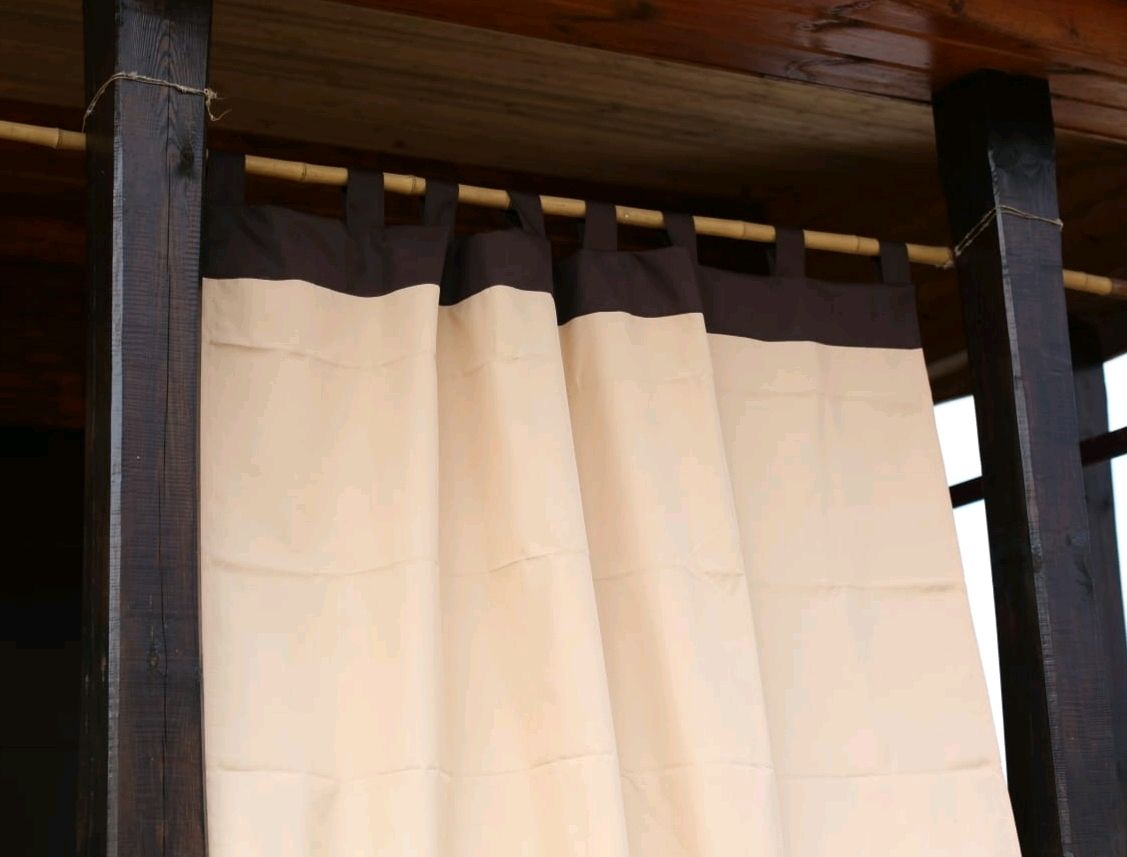 Уличные шторы для дачи – купить онлайн на Ярмарке Мастеров – T0N3YRU ...