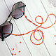 Copy of Copy of Copy of Copy of Beaded Keychain BK1450736. Chain for glasses. Kroshka Bizhu. My Livemaster. Фото №6