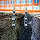 Заказать Серьги Ten skulls. neorockjewelry. Ярмарка Мастеров. . Серьги классические Фото №3