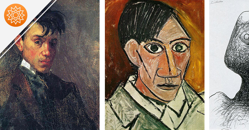 Picasso's Self-portraits in Chronological Order from 1896 to 1972 ...
