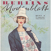 Винтаж ручной работы. Ярмарка Мастеров - ручная работа Revista de moda Berlins Modenblatt4 1961 (abril). Handmade.