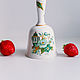 Vintage porcelain bell Crown Staffordshire Kowloon England, Vintage Souvenirs, Nizhny Novgorod,  Фото №1