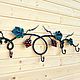 Forged hanger in the hallway, Clothes Hangers and Hooks, Pochinki,  Фото №1