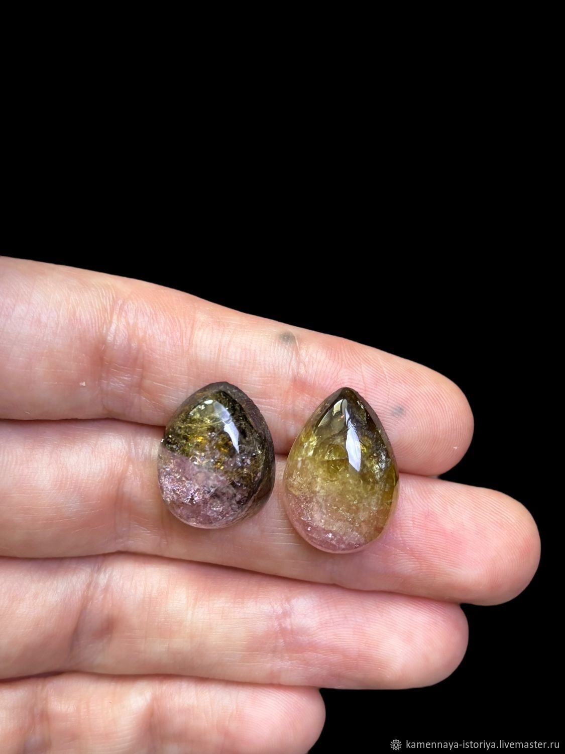 828 Кабошон турмалин в интернет-магазине Ярмарка Мастеров по цене 2000 ₽ – WRWMWRU | Кабошоны, Москва - доставка по России