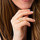 Бисерное кольцо Шелковый Соблазн  кольцо из бисера необычный подарок. Кольца. HollyD accs украшения и подарки. Ярмарка Мастеров.  Фото №4