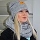 Set soft knit with Angora, Headwear Sets, Moscow,  Фото №1