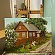 Картина деревенский пейзаж, холст, масло, 30х40 см. Белая сирень. Картины. 'Живая палитра' Ольги Тикуновой. Ярмарка Мастеров.  Фото №6