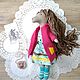 Текстильная лошадка, кукла набором одежды, кукла с гардеробом, лошадь. Игровые наборы. Юлевна Королевна (yulevna-toys). Интернет-магазин Ярмарка Мастеров.  Фото №2