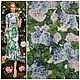 Ткань DOLCE&GABBANA сетка 3D с обьемными цветами, Италия, Ткани, Москва,  Фото №1