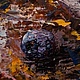 Картина-натюрморт. Черника. Масло, холст на подрам., мастихин, 35х30. Картины. Ершова (Ershova) Марина (Marina):). Ярмарка Мастеров.  Фото №5