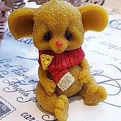 Сувениры и подарки handmade. Livemaster - original item Mouse figurine wax candle. Handmade.