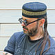 Африканская льняная шапочка куфи тюбетейка May Be My MBM-HATS-05, Шапки, Москва,  Фото №1