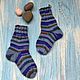 Order Striped Socks knitted for children, woolen stripes socks for kids. knitsockswool. Livemaster. . Socks Фото №3