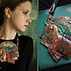 "The Last Unicorn" колье. Колье. Julia Chernopazova Art Jewelry. Интернет-магазин Ярмарка Мастеров.  Фото №2