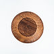 Order Wooden plate made of Siberian Cedar 240 mm T146. ART OF SIBERIA. Livemaster. . Plates Фото №3