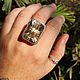 Кольцо с раухцитрином. Кольца. Karma-jewelry. Ярмарка Мастеров.  Фото №4