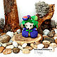 Knitted toys. figs! Collection ' Flower hedgehogs!'. Amigurumi dolls and toys. Cross stitch and beads!. My Livemaster. Фото №7