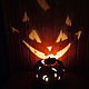Уличный подсвечник Halloween 26 см. Подсвечники. Елена Зайченко(Камышанцева)-LenZay. Интернет-магазин Ярмарка Мастеров.  Фото №2