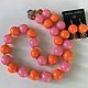 'Orange song' plastic beads and earrings. Jewelry Sets. ukrasheniyalise (UkrasheniyaLise). Online shopping on My Livemaster.  Фото №2