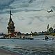 Стамбул.Ливень, Картины, Москва,  Фото №1