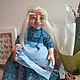 Баба яга, Интерьерная кукла, Санкт-Петербург,  Фото №1