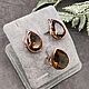 Order Diaspore (sultanite) earrings and ring with rhodium plated gold. naturalkavni. Livemaster. . Jewelry Sets Фото №3