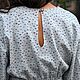 Заказать Платье из фланели, фланелевое платье, тёплое платье. Huggeline. Ярмарка Мастеров. . Платья Фото №3