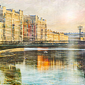 Картины и панно handmade. Livemaster - original item The photo of the urban landscape of Saint-Petersburg 