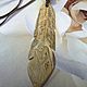 Винтаж: Этника. Ожерелье. Стиль бохо. Кулон кость. Колье винтажные. Vintage&style. Ярмарка Мастеров.  Фото №5