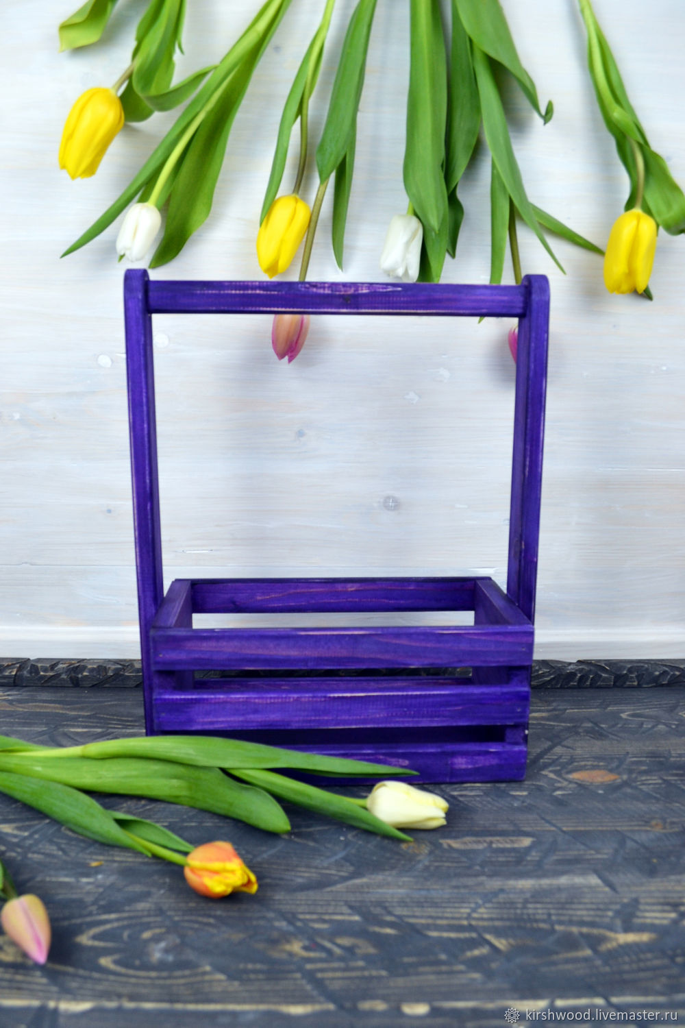 Ящики: Ящик для цветов. в интернет-магазине на Ярмарке Мастеров | Ящики ...