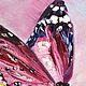 Oil painting Butterfly. Pictures. sharaeva-elena. My Livemaster. Фото №4
