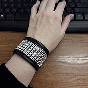 Украшения handmade. Livemaster - original item Cuff bracelet: Cuff bracelet 