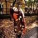 Заказать Палантин "Листопад". Crazy FOX. Ярмарка Мастеров. . Палантины Фото №3