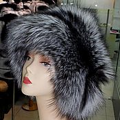 Аксессуары handmade. Livemaster - original item hat from Fox. Handmade.