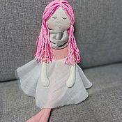 Интерьерная кукла тильда ручной работы