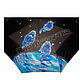 Folding umbrella, umbrella-cane patterned Cats in space. Umbrellas. BelkaStyle. Online shopping on My Livemaster.  Фото №2