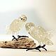 Decorative figurine made of colored glass Owl Carolina p. Figurines. In Glass. Online shopping on My Livemaster.  Фото №2