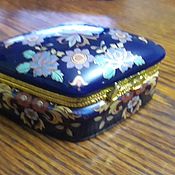 Винтаж handmade. Livemaster - original item Vintage interior items:Rez. Antique jewelry box porcelain. Handmade.