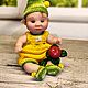 Заказать Куколка из полимерной глины Эльфик. Магия детства/куклы Альвины Мирошниченко (alvina-miroshnichenko). Ярмарка Мастеров. . Интерьерная кукла Фото №3