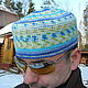 Шапка "Осень-зима 1/4". Шапки. Beautiful Head (Nell-70). Ярмарка Мастеров.  Фото №6