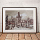 Embroidery kit Prague. The Charles Bridge. Pictures. FavoriteStitch. Online shopping on My Livemaster.  Фото №2