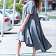 Коктейльное платье из хлопка, красное - DR0263PLV. Платья. EUG FASHION. Ярмарка Мастеров.  Фото №6
