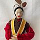 Авторская кукла «Фрида». Портретная кукла. ekaterinanovikovaartdolls. Интернет-магазин Ярмарка Мастеров.  Фото №2