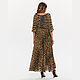 Dress made of chiffon ' Golden leopard'. Dresses. Evgeniya Petrik. My Livemaster. Фото №4