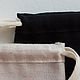 10h12cm. Linen bags with a sewn tag. Bags. Linenville. Online shopping on My Livemaster.  Фото №2
