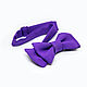 Галстук-бабочка фиолетовый детский. Галстуки. Super bow ties. Ярмарка Мастеров.  Фото №4