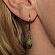Earrings with onyx. Stud earrings. Lidiajewelry. My Livemaster. Фото №5